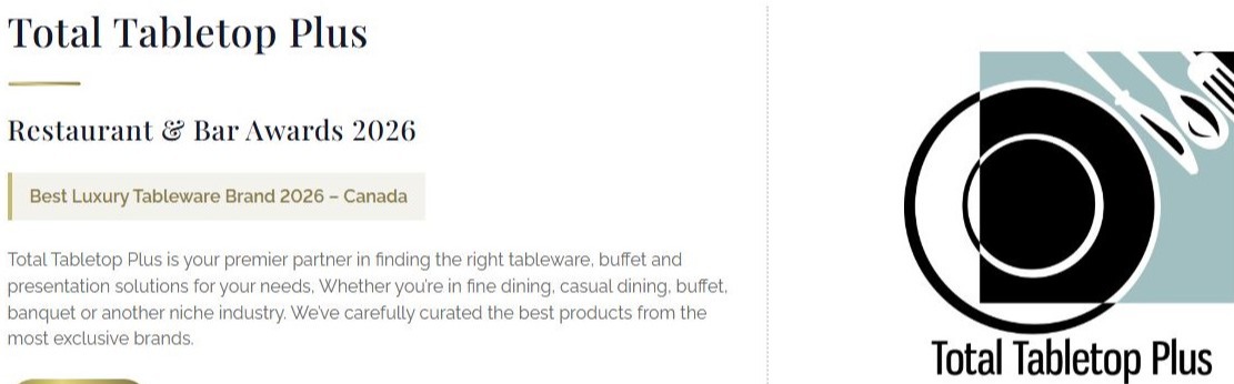 Best Luxury Tableware Brand 2026